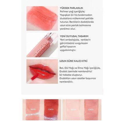 APIEU Juicy Pang Tint Long Lasting Glossy Lip Tint CR05 - Maison des fragrances