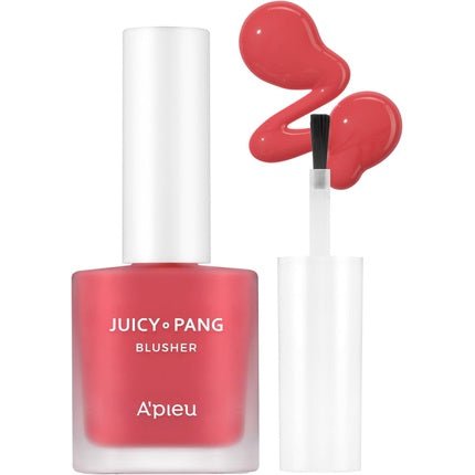 A'PIEU Juicy - Pang Water Blusher Moisturizing Finish Easy Blending Blusher Natural Look K - Beauty Cherry RD01 9g - Maison des fragrances