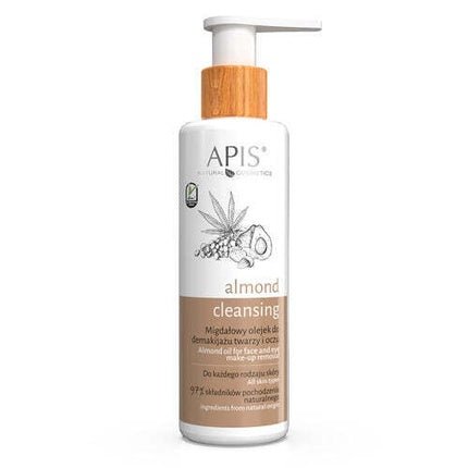 Apis Almond Cleansing Face and Eye Make - Up Remover with Almond Oil - Maison des fragrances