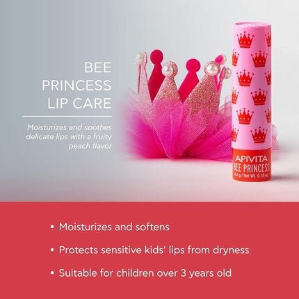 Apivita Bee Princess Lipcare 4.4g - Maison des fragrances