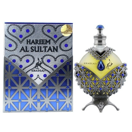 Khadlaj Hareem Sultan Blue Concentrated Perfumed Oil Without Alcohol Eau de Parfum (EDP) Mixte