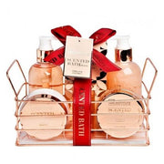 Aquarius 2024 Bronze Set With Bath , Salts, Milk , Scrub , And Water 200ml Unisexe - Maison des fragrances
