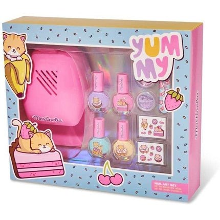 Aquarius Cosmetics Make - Up Yummy with Nail Dryer and Accessories 28x24x7cm - Maison des fragrances
