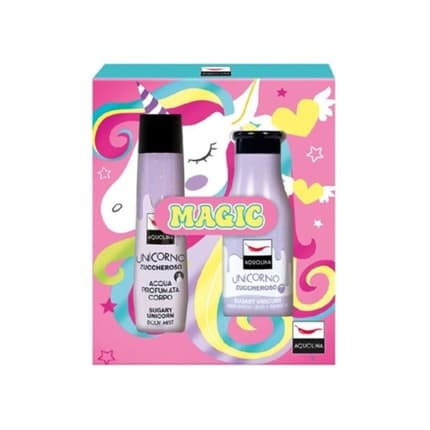 Aquolina 2023 Aquol.Magic Acqua 150 Ml + Bagno 250 Ml Unicorno Zuccheroso Unisexe - Maison des fragrances