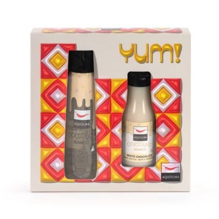 Aquolina 2024 Aquol.Yum! Acqua 150 Ml & Bagno 125 Ml - White Chocolate Unisexe - Maison des fragrances