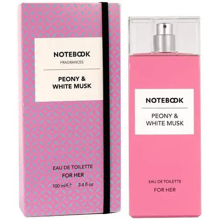 Aquolina Notebook Peony White Musk Eau de Toilette (EDT) Femme 100ml - Maison des fragrances