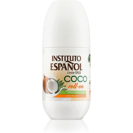 Instituto Español Coconut Roll-On Deodorant White Fruity 1 Count Instituto Español