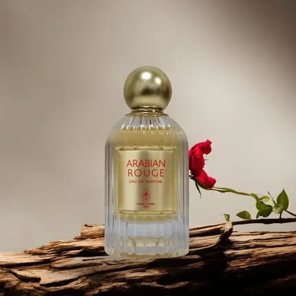Arabian Rouge 100ml Eau de parfum Perfume Scent Spray Violet Laotian Oud Bulgarian Rose Turkish Rose - Maison des fragrances