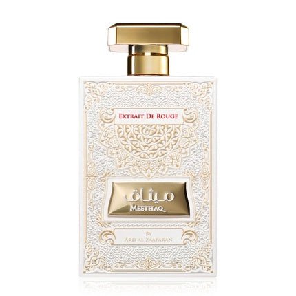 Ard Al Zaafaran Meethaq Extrait De Rouge Eau de Parfum (EDP) Mixte 100ml - Maison des fragrances
