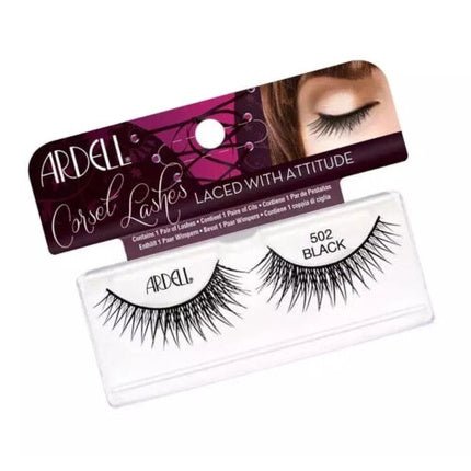 Ardell Corset Artificial Eyelashes Black 502 - Maison des fragrances