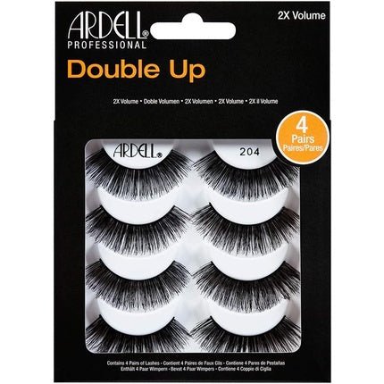 ARDELL Double Up 204 Eye Lashes - Pack of 4 - Maison des fragrances