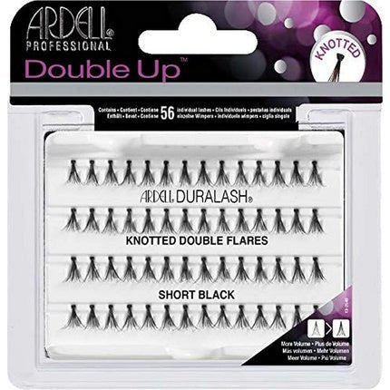 ARDELL Double Up Knotted Short Black Individual Eyelashes 25g - Maison des fragrances