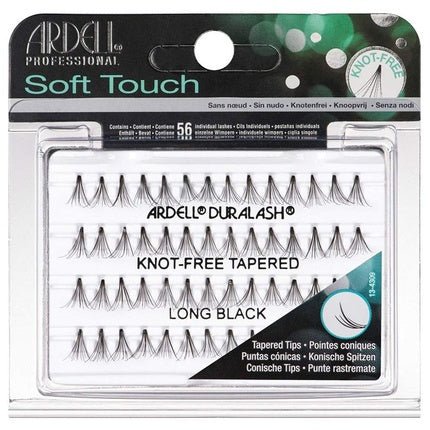 Ardell Duralash Soft Touch Knot - Free Tapered Long Black Eyelashes - Maison des fragrances