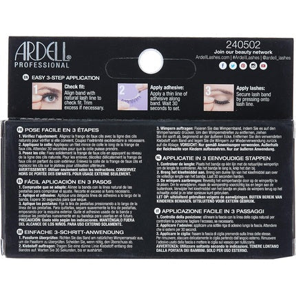 ARDELL Faux Mink 811 False Eyelashes Black 25g - Maison des fragrances