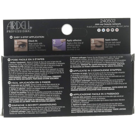 ARDELL Faux Mink 811 False Eyelashes Black 25g - Maison des fragrances