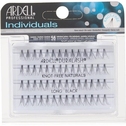 Ardell Individuals Long Black Knot Free False Eyelashes 56 Count - Maison des fragrances