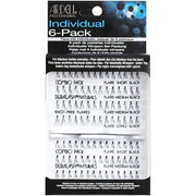 Ardell Knot - Free Individuals Combo Eye Lashes Black - Pack of 6 - Maison des fragrances