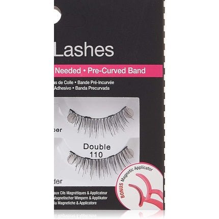 ARDELL Magnetic Double 110 Real Hair Magnetic Lashes with Magnetic Applicator - Vegan, Flexible, and Reusable - Maison des fragrances