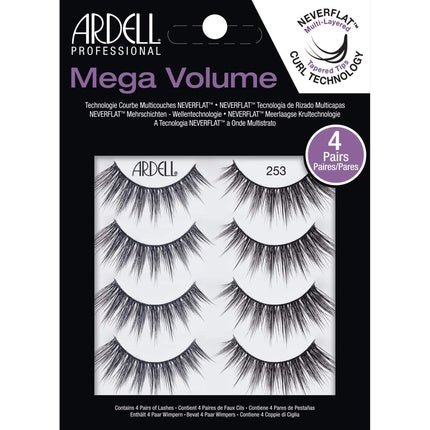 Ardell Mega Volume False Eyelashes - Pack of 4 - Maison des fragrances