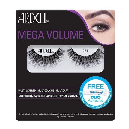 Ardell Mega Volume Lash 251 Black for Women - Maison des fragrances