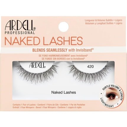 ARDELL Naked Lashes Real Hair Eyelashes Original Style 420 - Without Eyelash Glue - Maison des fragrances