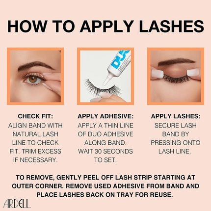 ARDELL Naked Lashes Real Hair Eyelashes Original Style 420 - Without Eyelash Glue - Maison des fragrances