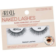 ARDELL Naked Lashes Real Hair False Eyelashes 428 - Natural Vegan Reusable Fake Lashes for Gluing - 1 Pair - Maison des fragrances