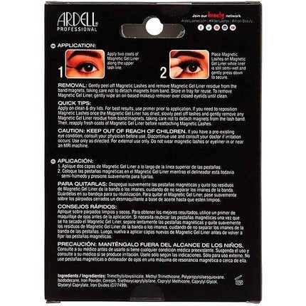ARDELL Professional Magnetic Liner & Lash Original Style 110 with 1 Pair of Magnetic Eyelashes - Waterproof and Reusable with Real Hair - Maison des fragrances