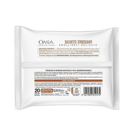 Argan Face/Eye/Lip Cleansing Wipes 25 Wipes - Maison des fragrances