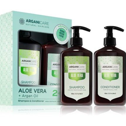 Arganicare Aloe Vera Duo Box Gift Set (Hydrating Effect) - Maison des fragrances