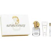 Aristocrazy Brave EDT 80ml Spray with Body Lotion 75ml and Mini EDT 10ml - Maison des fragrances
