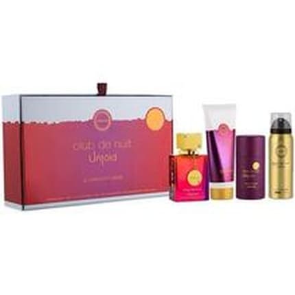 Armaf Club De Nuit Untold Gift Set - 105 Ml, Body Lotion 100 Ml, Deostick 75 G, And Body 50 Ml Eau de Parfum Unisexe - Maison des fragrances