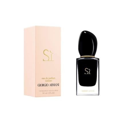 Armani Si Intense Eau de parfum Vapo 30ml with Cassis, Black Currant, Mandarin, Bergamot, and Freesia - Maison des fragrances