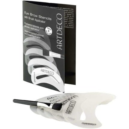 Artdeco 1180 - 46298 Eyebrow Stencils with Brush Applicator - Maison des fragrances