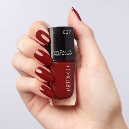 ARTDECO Art Couture Nail Lacquer Long - Lasting Quick - Drying Nail Polish Red 10ml - Maison des fragrances