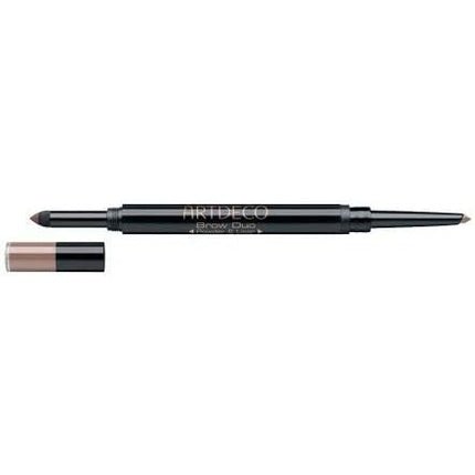 ARTDECO Brow Duo Powder & Liner 2in1 Eyebrow Pencil and Powder 0.8g 28 Golden Taupe - Maison des fragrances