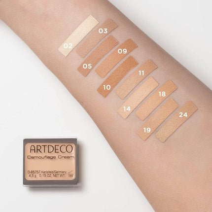 ARTDECO Camouflage Cream Highly Covering Make - Up Concealer 4.5g - Shade 7 Deep Whiskey - Maison des fragrances