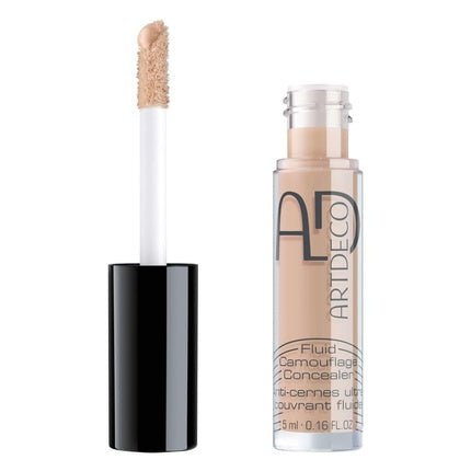 ARTDECO Fluid Camouflage Concealer High Coverage Concealer without Mask Effect 5ml 8 Peach/Peach Medium - Maison des fragrances