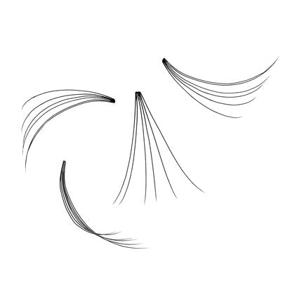 ARTDECO Permanent Individual Lashes Artificial Single Eyelashes for Long - Term Wear 1 Piece Long Black - Maison des fragrances