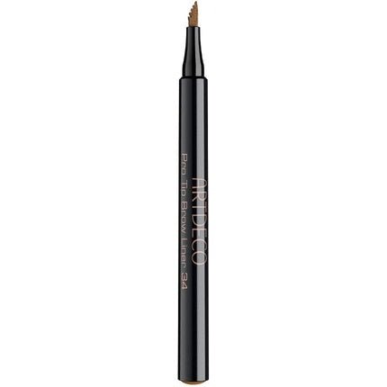 ARTDECO Pro Tip Brow Liner Liquid Long - Lasting Eyebrow Pencil for Shaping, Filling, and Combing 1ml 34 Blonde Tip - Maison des fragrances