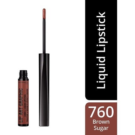Artgraphic Lip Liner and Liquid Lipstick 760 - Now or Never - Maison des fragrances