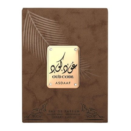 Asdaaf Unisex Oud Code Eau de Parfum (EDP) Mixte 100ml - Maison des fragrances