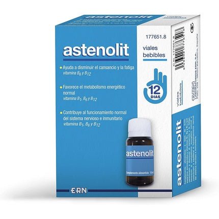 Astenolit 12 Drinkable Vials - Maison des fragrances