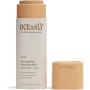 ATTITUDE Oceanly Plastic - Free Light Coverage Foundation Stick Titanium Dioxide - Free EWG Verified Vegan Makeup Dune 12 grams - Maison des fragrances