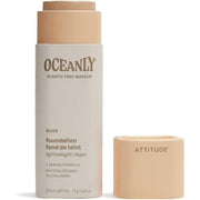 ATTITUDE Oceanly Plastic - Free Light Coverage Foundation Stick Titanium Dioxide - Free EWG Verified Vegan Makeup Nude 12 grams - Maison des fragrances