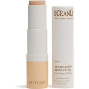 ATTITUDE Oceanly Plastic - Free Light Coverage Under Eye Concealer Stick Titanium Dioxide - Free EWG Verified Vegan Cruelty - Free Makeup Nude 5.7 grams - Maison des fragrances