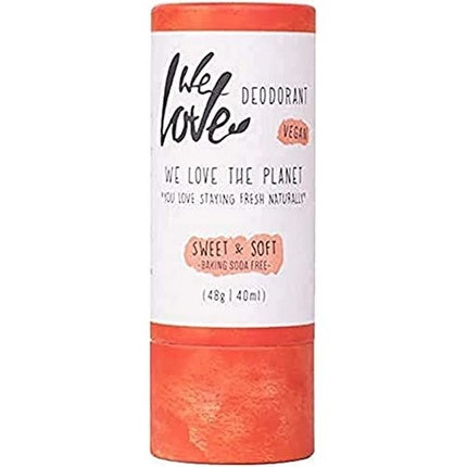 We Love The Planet Sweet & Soft Deodorant Stick 48g We Love The Planet