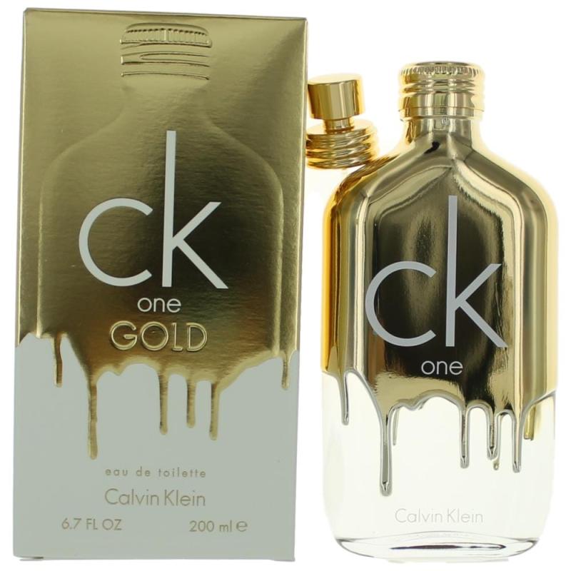 Calvin Klein Gold Unisex Eau de Toilette (EDT) Mixte 200ml