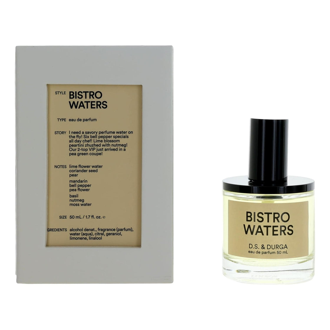 D.S. & Durga Bistro Waters Eau de Parfum (EDP) Mixte 50ml
