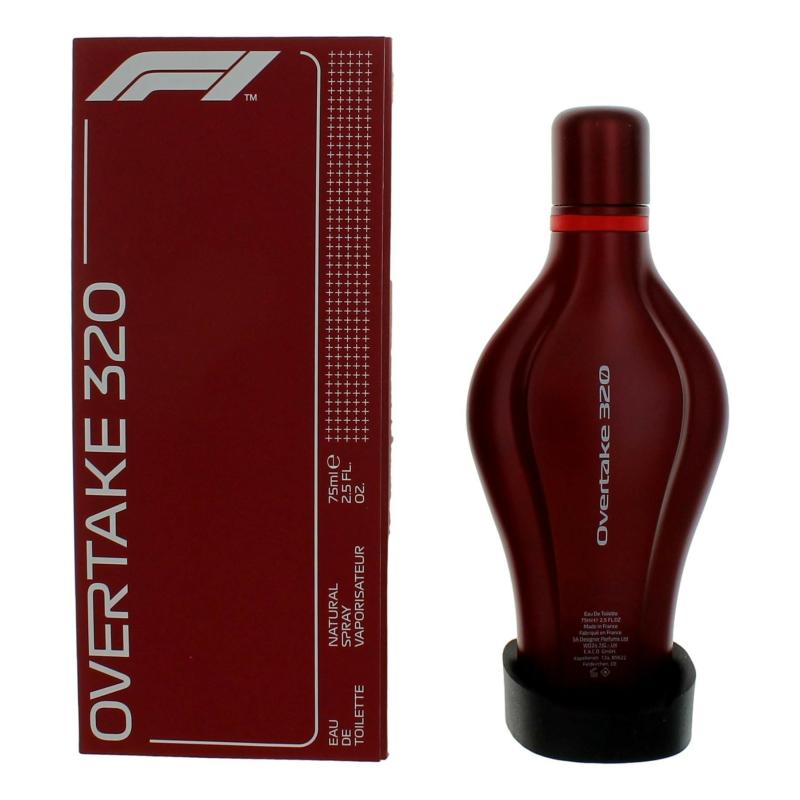 F1 Parfums Overtake 320 Eau De Toilette 75ml Men Spray